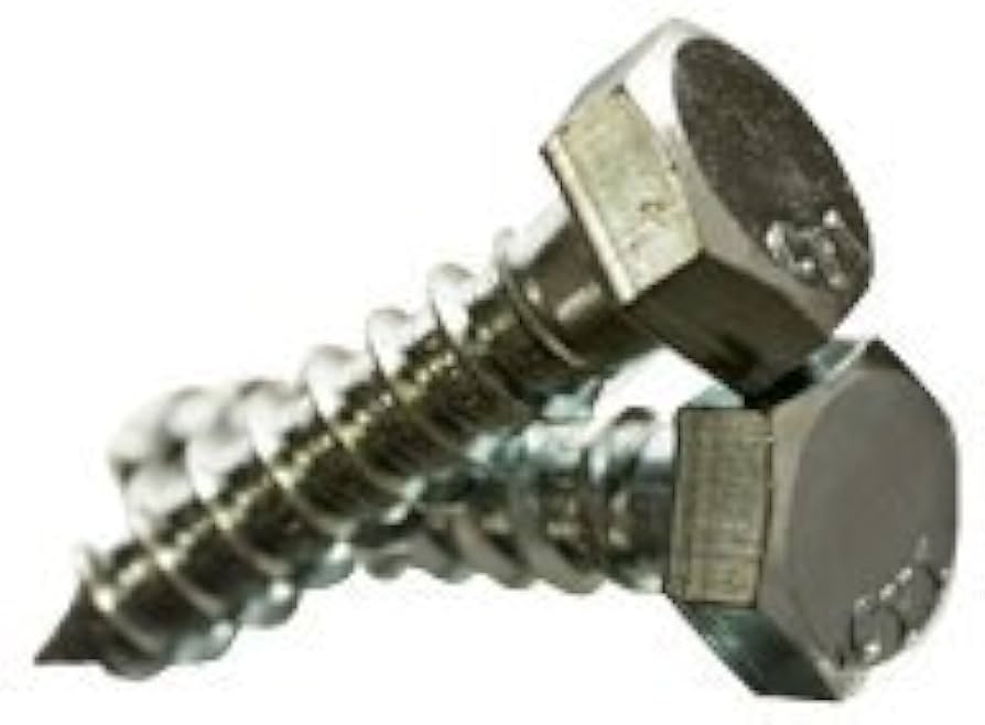 Picture of Brighton Best 149270 5/16"-9X5" Hex Lag Screw Low Carbon Drab